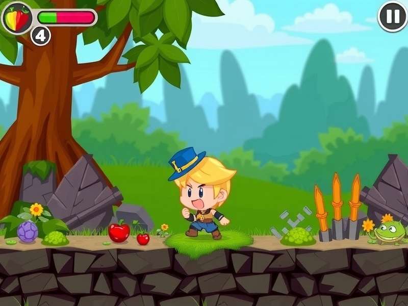 Pepper Rush Hero Game Screenshot